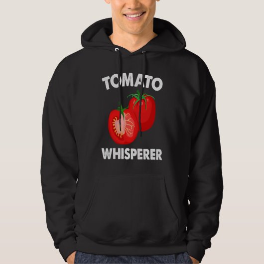 Tomato Whisperer I Tomato Hoodie (Vorderseite)
