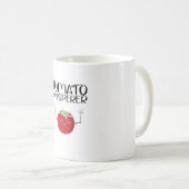 Tomato Whisperer Kaffeetasse (VorderseiteRechts)