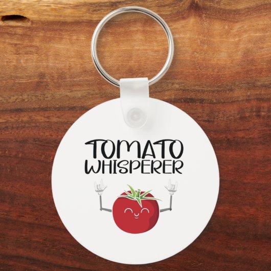 Tomato Whisperer Schlüsselanhänger (Vorderseite)