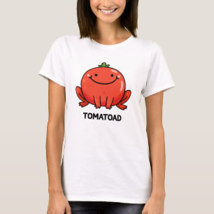 Tomatoad Funny Tomato Toad Puff T-Shirt