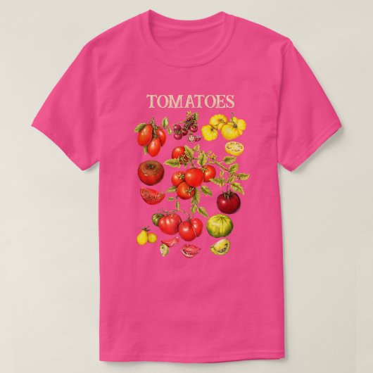 Tomatoes Funny Gardener Garden Gardening Tomato Bo T-Shirt (Design vorne)