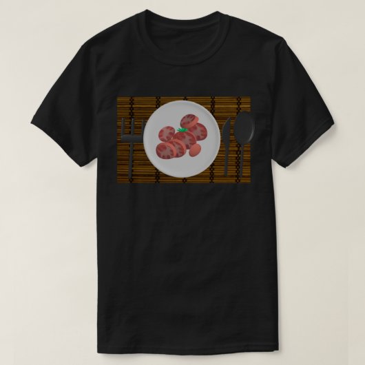 Tomatoes on a Plate T-shirt (Design vorne)