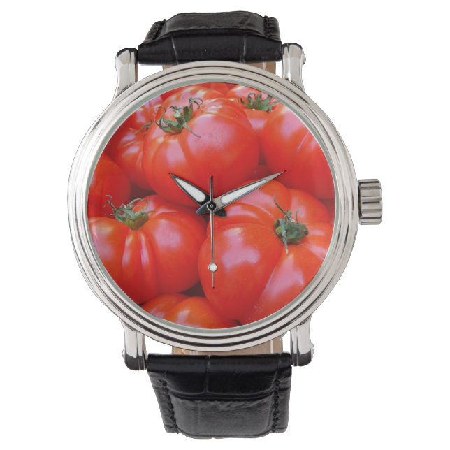 TOMATOES RUND CLOCK ARMBANDUHR (Vorderseite)