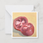 Tomatostudie Mitteilungskarte (Vorderseite)