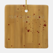 Tomatozid Chalk Kontur Blutspatterkriminalität Sze Keramikornament (Rückseite)