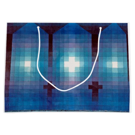 Tomb in Three, Klee Große Geschenktüte (Vorderseite)