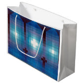 Tomb in Three, Klee Große Geschenktüte (Vorderseite Schrägansicht)