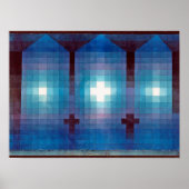 Tomb in Three, Klee Poster (Vorne)