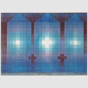 Tomb in Three, Klee Seidenpapier