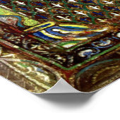 Tomb-Plakette von Geoffrey Plantagenet Poster (Ecke)