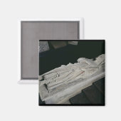 Tomb von Charles Martel Magnet (Vorderseite/Rückseite)