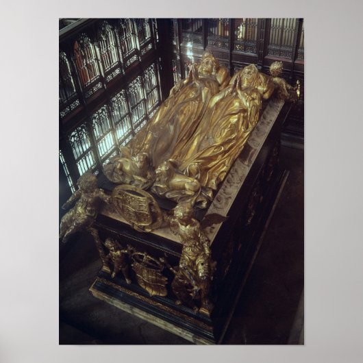 Tomb von Henry VII und seiner Ehefrau Poster (Vorne)