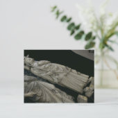 Tomb von Philippe IV Le Bel, 1327 Postkarte (Stehend Vorderseite)