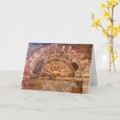 Tomba degli Archetti Sun Relief - Ostia Antica - Karte (Gelbe Blume)