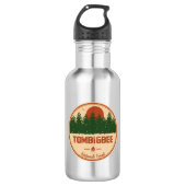 Tombigbee National Forest Edelstahlflasche (Vorderseite)