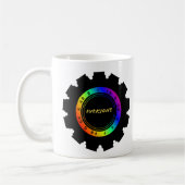 Tombo Pitch Pipe - Gleichheit - personalisierte Um Kaffeetasse (Links)