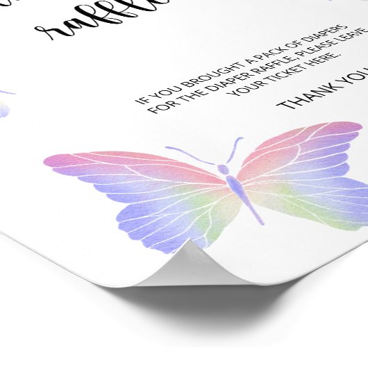 Tombola Poster (Ecke)