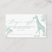 Tombola "Toile Sage" Begleitkarte (Vorderseite)