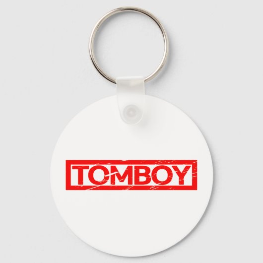Tomboy-Briefmarke Schlüsselanhänger (Vorderseite)