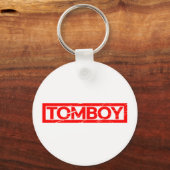 Tomboy-Briefmarke Schlüsselanhänger (Vorderseite)