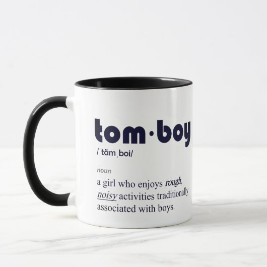 Tomboy-Definition-Tasse Tasse (Links)