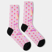 Tomboy Pink Boho Socken (Rechts)