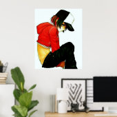 Tomboy (rot) Poster (Heimbüro)