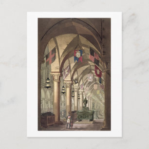 Tombs of the Knights Templar, c.1820-39 (aquatint) Postkarte