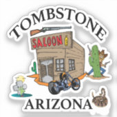 Tombstone, Arizona Aufkleber (Vorderseite)