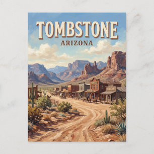Tombstone Arizona Postkarte