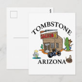 Tombstone, Arizona Postkarte (Vorne/Hinten)