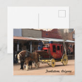 Tombstone, Arizona Postkarte (Vorne/Hinten)