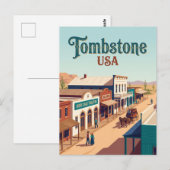 Tombstone USA Postkarte (Vorne/Hinten)