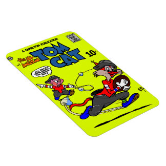 TOMCAT Funny Comic Magnet der 50er Jahre