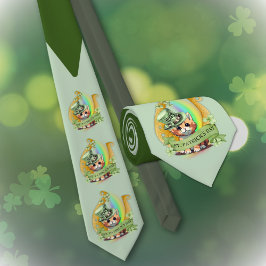 Tomcat Happy St. Patrick's Day Krawatte