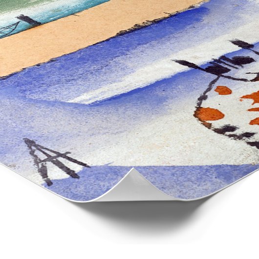 Tomcat Turf : Paul Klee 1919 Poster (Ecke)