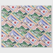 Tomcat Turf, Paul Klee Geschenkpapier (Flach)