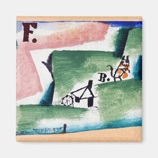 Tomcat Turf, Paul Klee Magnet (Vorne)