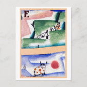 Tomcat Turf, Paul Klee Postkarte (Vorderseite)