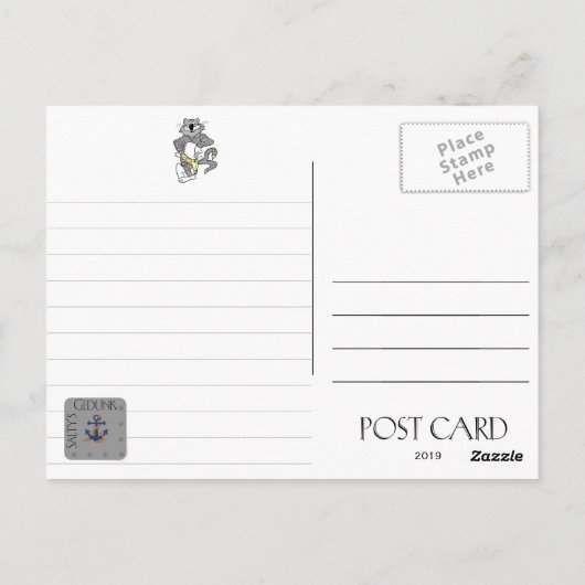 Tomcats Forever - Postkarte (Rückseite)