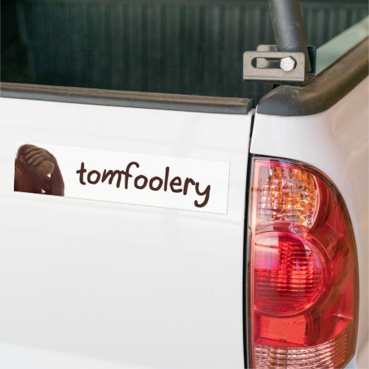 Tomfoolery Autoaufkleber (Auf Lkw)