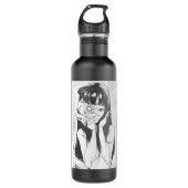 Tomie (Changeable background!) Junji Ito Classic Edelstahlflasche (Vorderseite)