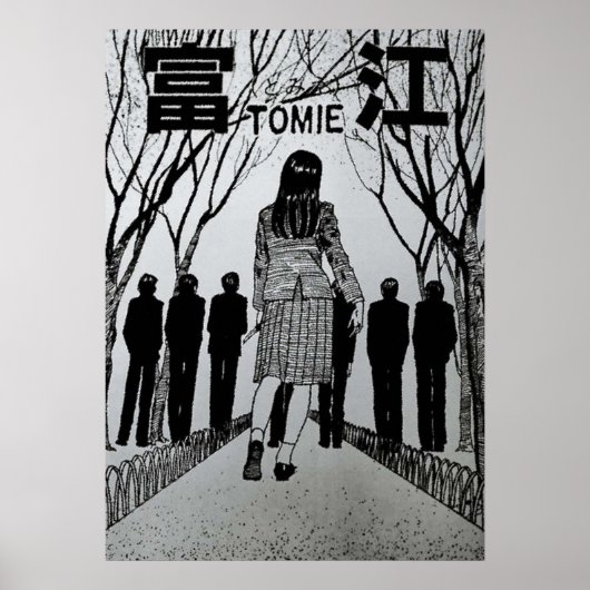 Tomie Junji Ito Poster (Vorne)