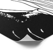 Tomie Junji Ito Reading Poster (Ecke)