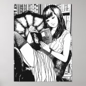 Tomie Junji Ito Reading Poster (Vorne)