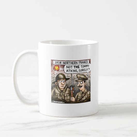 Tommy Atkins Kaffeetasse (Links)