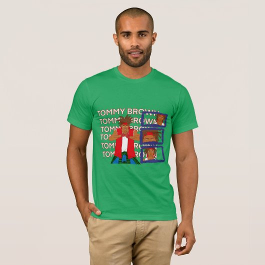 Tommy Brown T-Shirt (Vorne ganz)