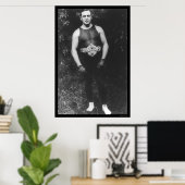 Tommy Burns Boxing 1910 Poster (Heimbüro)