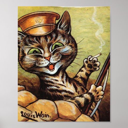 Tommy Catkins Louis Wain Poster (Vorne)