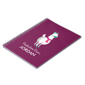 Tommy das Lama Notizblock (Linke Seite)